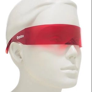 X-Ray Vision Red Cyclops Shield Sunglasses